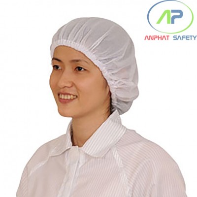 Nón vải lưới trùm tóc có viền
